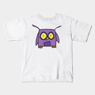 Casey The Purple Owl Kids T-Shirt